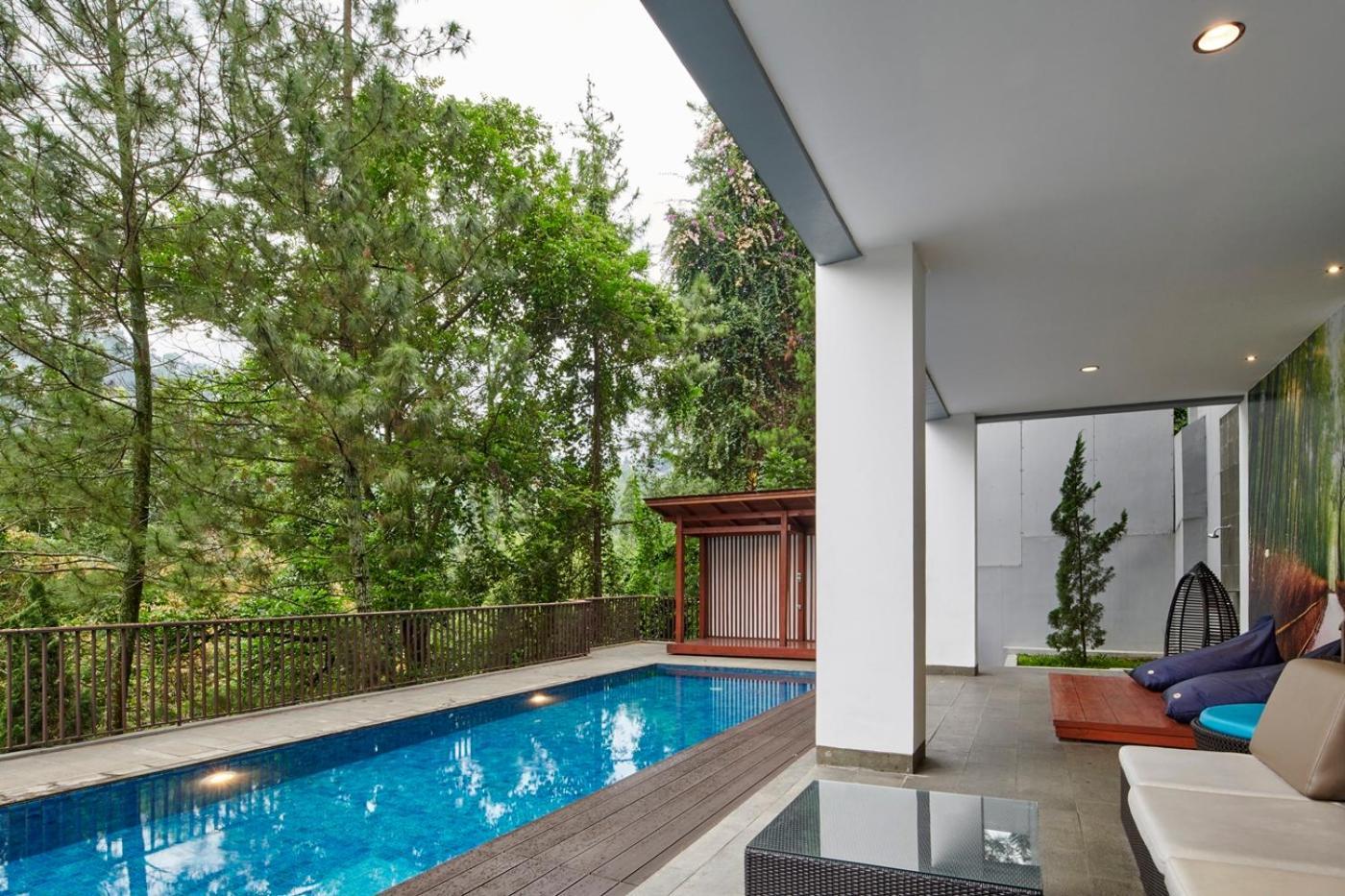 Narwastu Hill View Villa 6 Bedrooms With A Private Swimming Pool 반둥 외부 사진